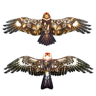 盘鹰画面鹞子画片双面印刷杜邦纸片子手工diy盘鹰风筝材料