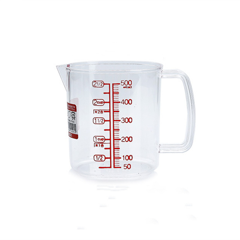 日本nakaya食品级500ml刻度杯