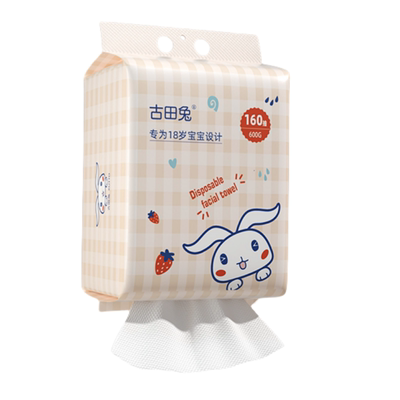 古田兔悬挂式加厚加大棉柔巾