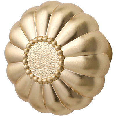 烁盾单孔拉丝金色衣柜门把手抽屉