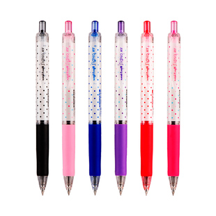 日本UNI三菱UMN-138S SignoRT限定波点按动中性水笔黑红蓝0.38mm