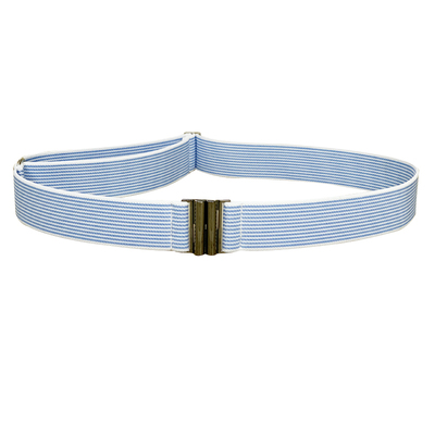 调节长度红白蓝条纹无痕松紧腰带