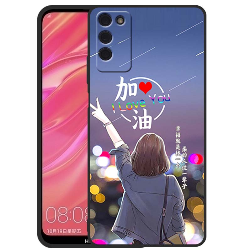 适用华为荣耀30青春版手机壳男女款防摔硅胶软壳Honor30青春MXW一
