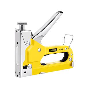 得力手动打钉枪气钉枪木工专用线槽打钉神器家用ut型直射钉码钉枪