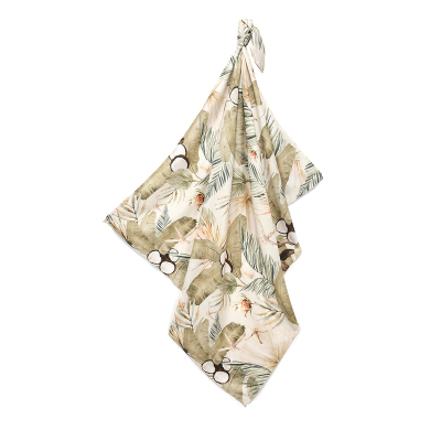 拉米洛纯竹纤维防惊跳包巾哺乳巾