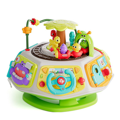 汇乐开心乐园早教百宝箱婴儿玩具1一3周岁益智六面体婴幼儿周岁礼