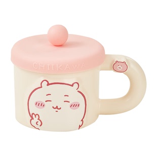 言仓吉伊卡哇CHIIKAWA马克杯家用水杯儿童陶瓷早餐杯新年生日礼物