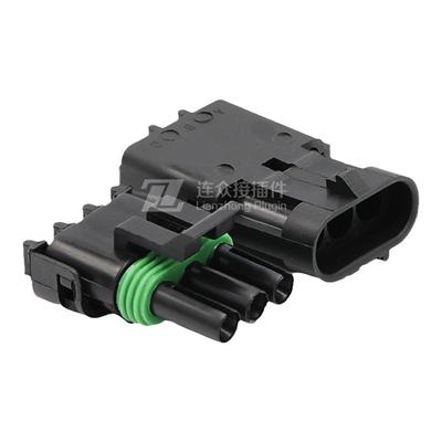 汽车防水大电流连接器线束插头