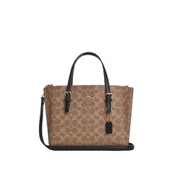 COACH/蔻驰官方 奥莱款女士MOLLIE 25单肩斜挎手提包托特包CV965