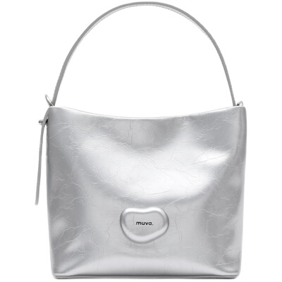 MUVA小众设计真皮水桶包包高级感手提单肩斜挎包MU-292