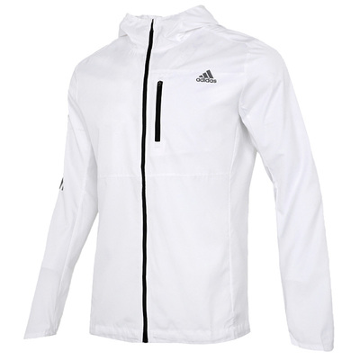 Adidas/阿迪达斯正品 当季新款男子跑步运动休闲连帽外套GJ9948