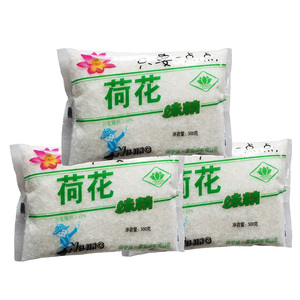 广西荷花味精500g3包细颗粒