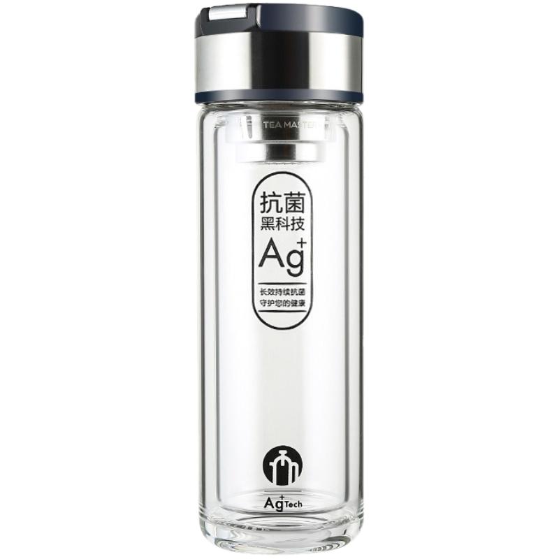 茶马仕玻璃杯银离子抗菌双层