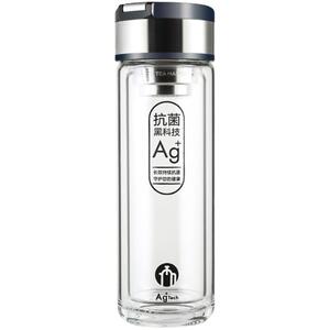 茶马仕玻璃杯银离子抗菌双层