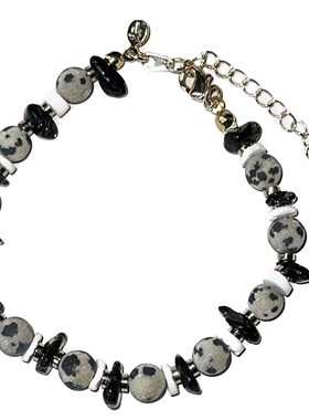 waki芝麻贝果手链串珠首饰