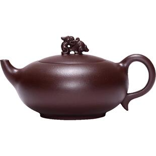 宜兴紫砂壶纯全手工原矿紫砂泡茶壶家用功夫茶具泡茶壶龙庭壶单壶