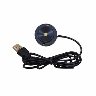 USB超薄小射灯1W可粘贴LED点光源散光5V接口模型手办展柜台射灯