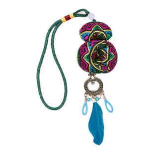 广西么乜挂件饰品香囊么乜材料包壮锦伴手礼 壮族百色非遗文创