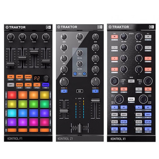 NI Traktor Z1 F1 X1mk2 midi控制器 含声卡 dj 数码打碟机混音台
