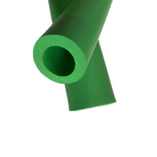 橡塑NBR高密度发泡海绵管 机械防撞手把套环保白色保温泡沫橡胶棉