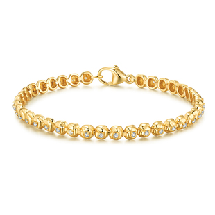 sanswood森吾《岩语》纯银重工!泡泡手链轻奢高级肌理感排钻手串