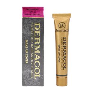 黛玛蔻Dermacol金管遮瑕膏小样试色粉底液正品雀斑痘印黑眼圈包邮