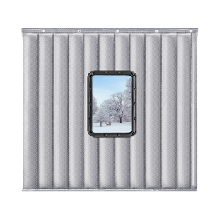 加厚防寒棉窗帘窗户密封挡风降噪挂帘保暖防风防漏风室内保温门帘