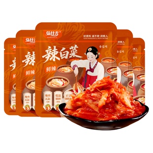正宗延边朝鲜族辣白菜旗舰店韩式苹果梨下饭菜韩国泡菜独立小包装