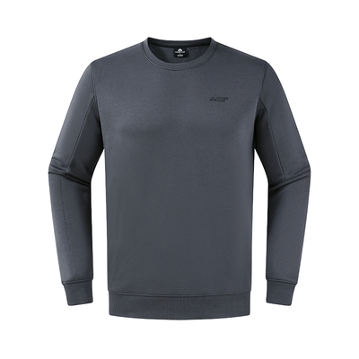 拓路者休闲加绒卫衣男款2025年秋季新款圆领套头外套长袖保暖内搭