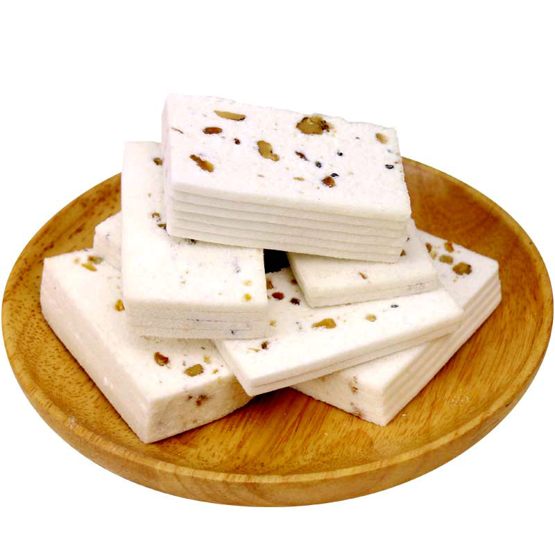 杭州特产塘栖法根糕点食品芝麻核桃糕桃仁糕桃片糕节节糕云片糕点