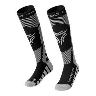 儿童滑雪袜羊毛加厚男女童专业户外运动分区压缩功能长筒袜小腿袜