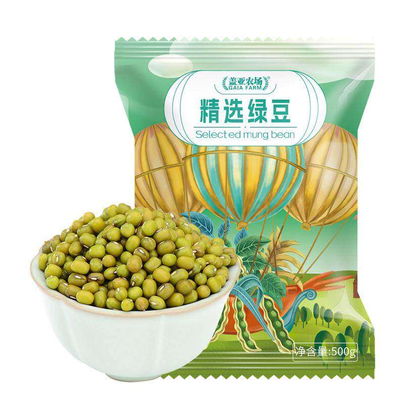 农家新货绿豆汤粥绿豆糕