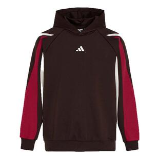 Adidas阿迪达斯男子新年款篮球撞色双面针织运动连帽卫衣KT0619