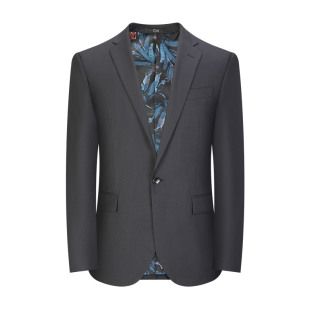 【80%绵羊毛】乔治白秋冬男士西服外套商务工作服西装单西上衣