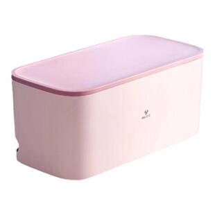 公牛插座收纳盒多插位排插板带线家用多功能桌面理线盒电源接线板