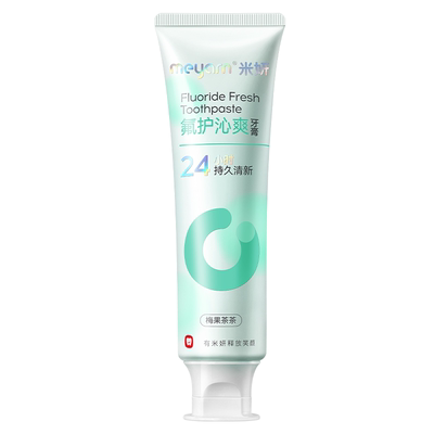 米妍牙膏正畸含氟防蛀清新口气