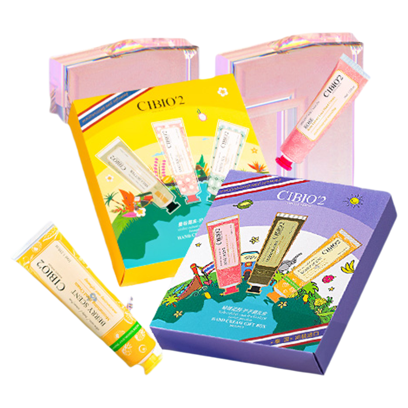 cibio'2希蓓欧泰国护手霜3支装礼盒保湿滋润香氛护手霜闺蜜伴手礼
