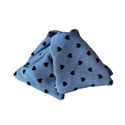 爱心三角抓夹女高级感饱满后脑勺