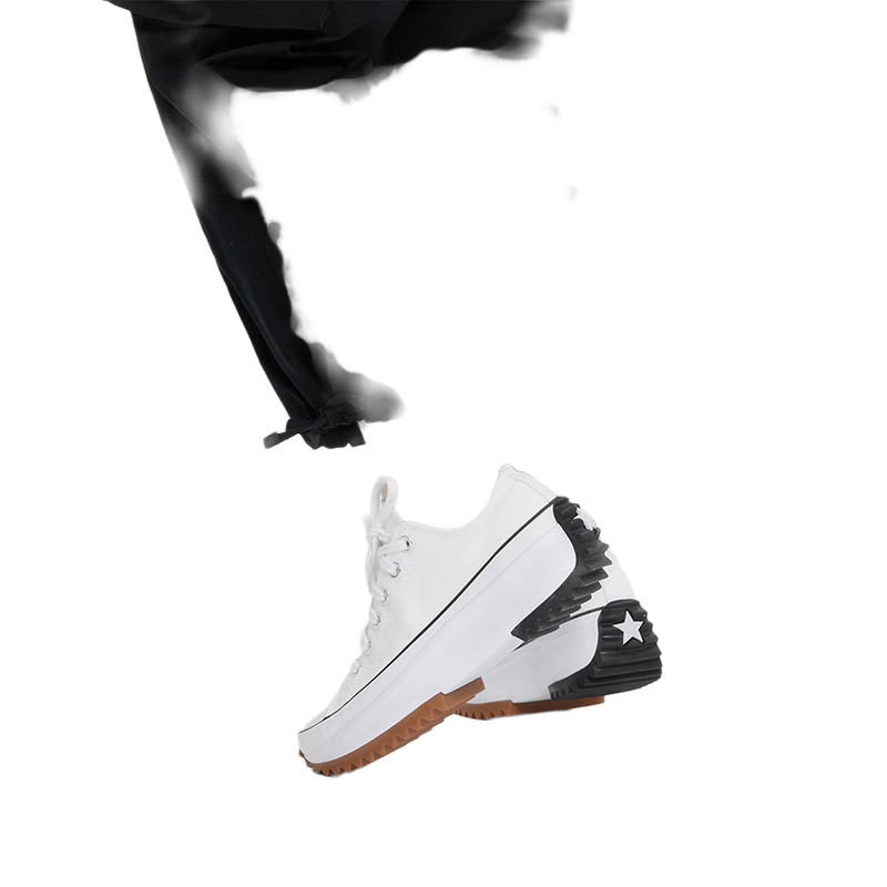 纯色帆布鞋Converse低帮