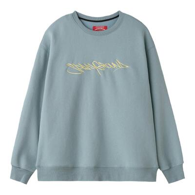 SprayGround春新款男女情侣装宽松卫衣加绒刺绣圆领保暖W0740907