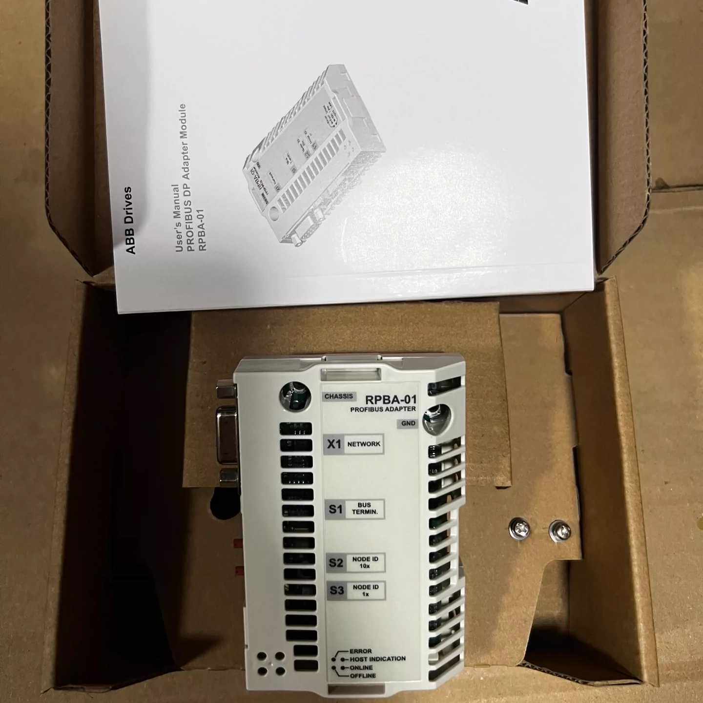 议价全新原装  RPBA-01  ABB通讯卡  Profibus-DP通讯模块总线配