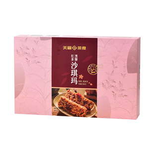 天福茗茶 黑糖红茶沙琪玛 蔓越莓口味精致茶点 美味休闲零食225g
