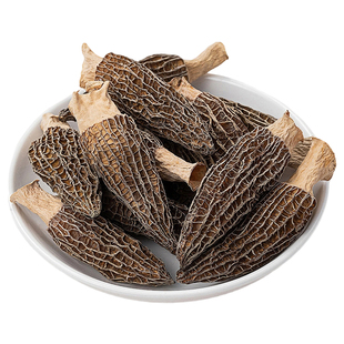 云南纯野生蘑菇羊肚菌干货官方旗舰店特级正品儿童羊肝牛肚菌礼盒