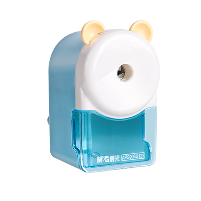 晨光卷笔刀大口径粗杆特粗加粗洞洞铅笔削笔器手摇转笔刀加大笔孔小学生专用铅笔卷笔刀幼儿园男女大孔削笔机