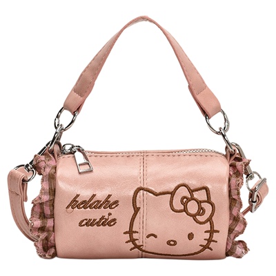 手提枕头包洋气女童宝宝斜挎包