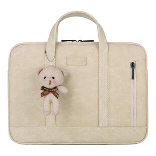 电脑包16寸女生13寸女手提简约轻便适用苹果13.3寸macbookair联想小新14华为15 6寸笔记本包简单大方公文式