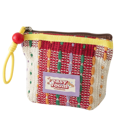 撞色高颜值便携补妆包！