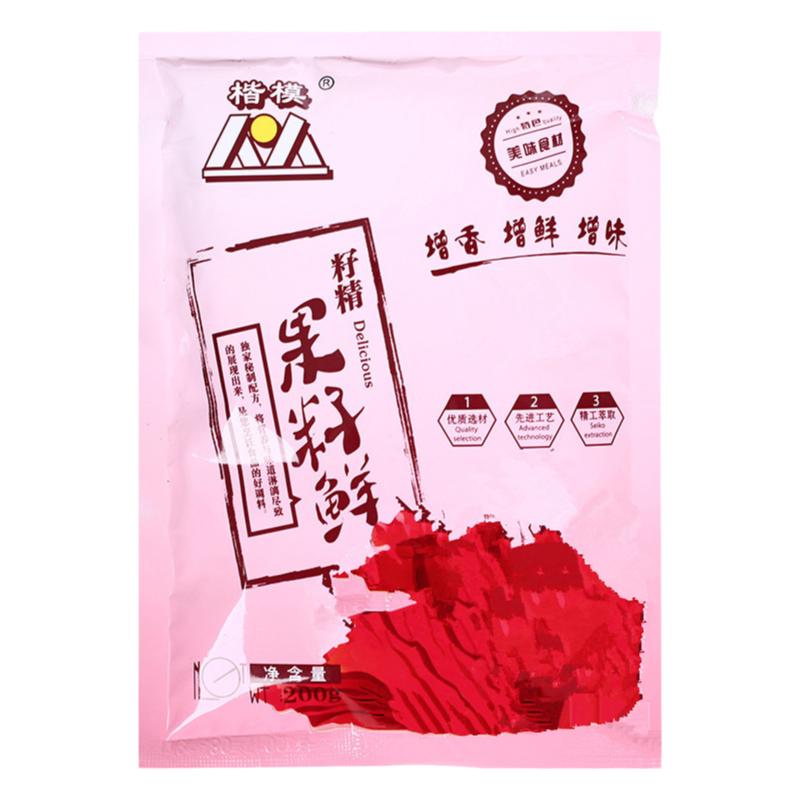 楷模果籽鲜增香粉增鲜粉回味粉火锅烧烤海鲜卤制品提鲜调味料200g
