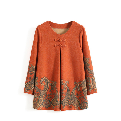 中老年打底衫特体遮肚加肥加大码