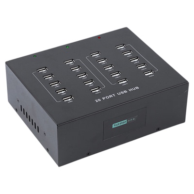 西普莱A-210P工业级20口USB分线